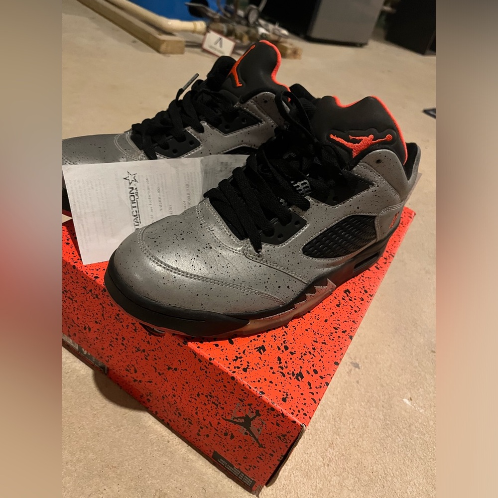 Size 9.5 - Air Jordan 5 Retro Low Neymar W/ Box